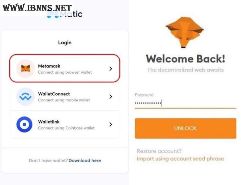 استیک ماتیک با استفاده از کیف پول MetaMask