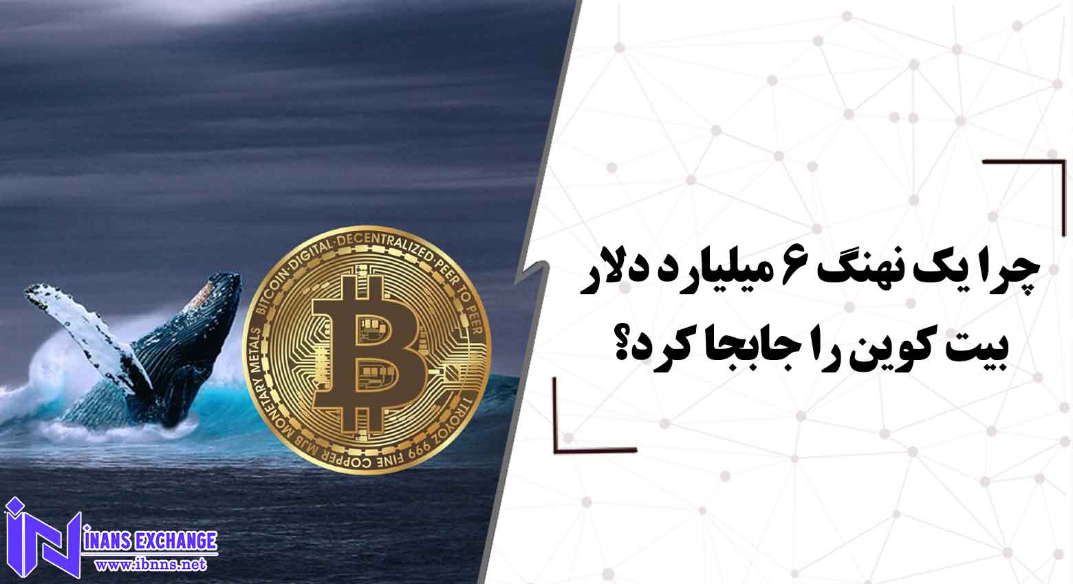 چرا یک نهنگ 6 میلیارد دلار بیت کوین را جابجا کرد؟