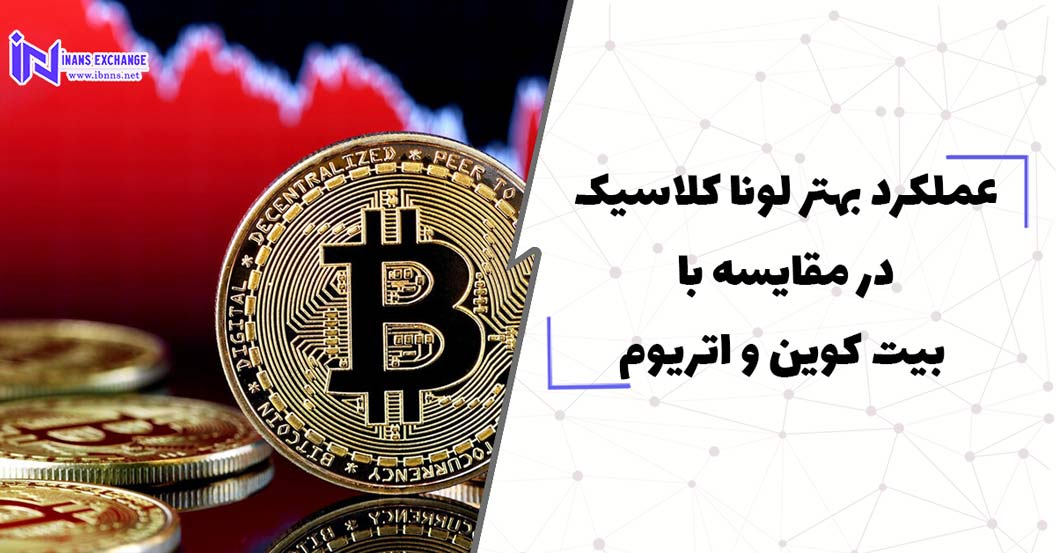 عملکرد بهتر لونا کلاسیک در مقایسه با بیت کوین و اتریوم