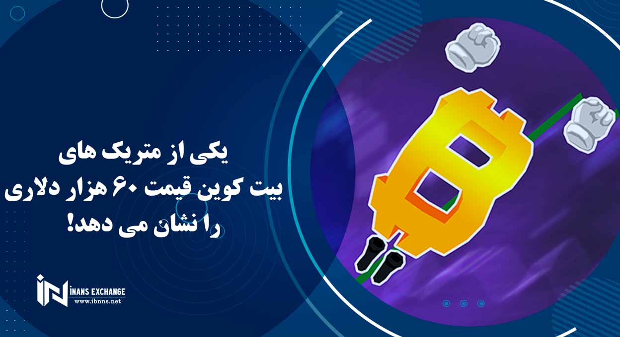  یکی از متریک های بیت کوین قیمت 60 هزار دلاری را نشان می دهد