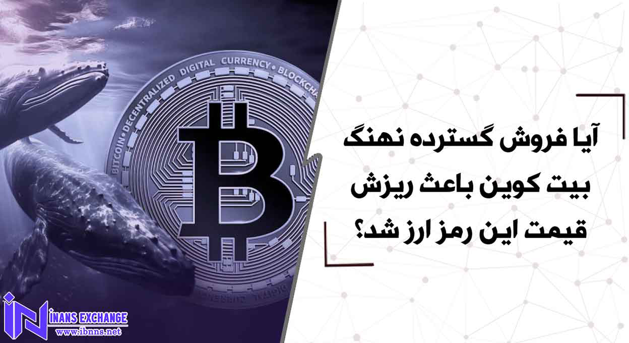  آیا فروش گسترده نهنگ بیت کوین باعث ریزش قیمت این رمز ارز شد؟