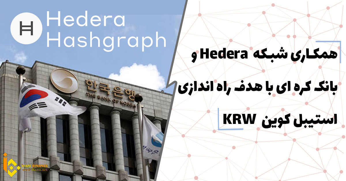 همکاری شبکه Hedera و یک بانک کره ای با هدف راه اندازی آزمایشی استیبل کوین KRW
